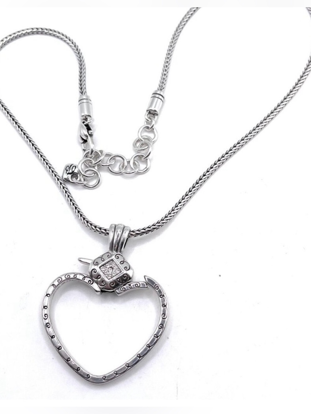 Brighton Heart Charm Pendant Necklace - 3659